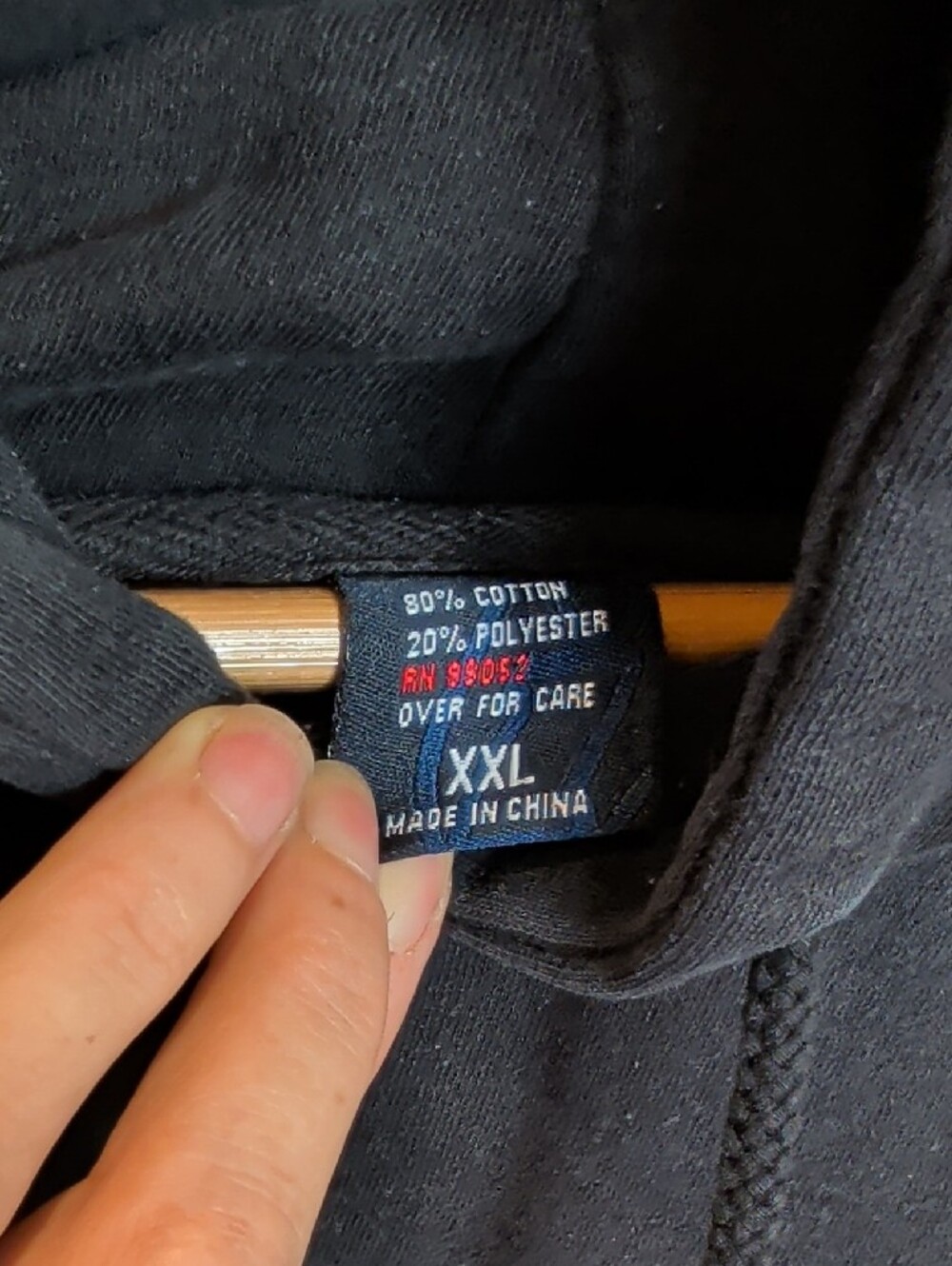 Classic Black Humboldt XXL Pullover Hoodie - Picture 2 of 5